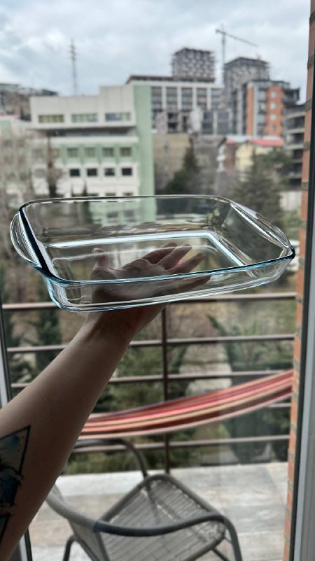 Форма для запекания из жаропрочного стекла