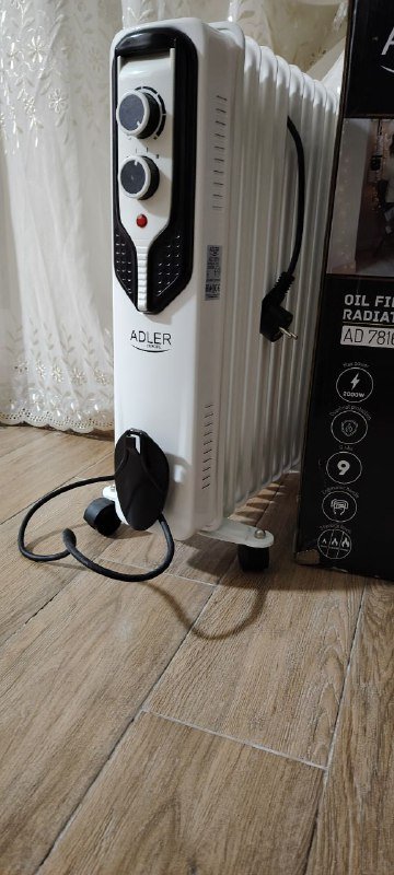 Масляный обогреватель мощный 2000W 2