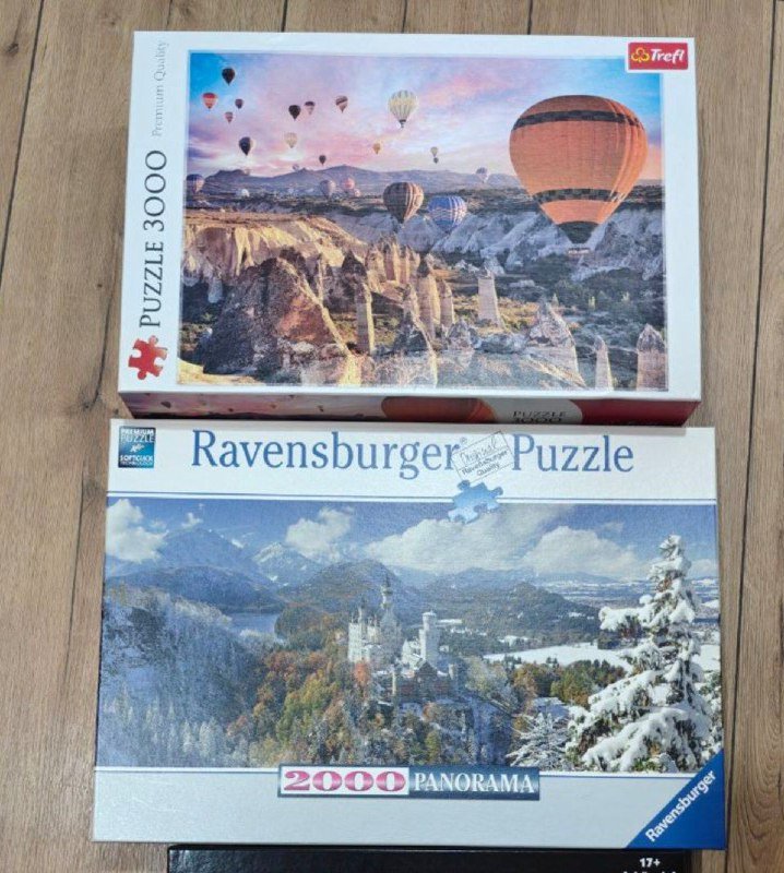 Пазлы 2000 деталей, 3000 деталей