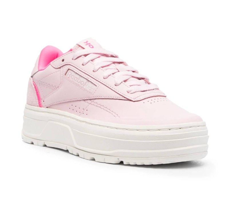 Reebok Club C Double Geo, Size 35.5 (5.5 US)