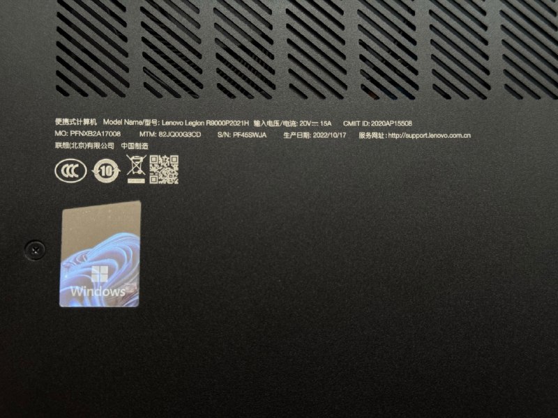 Игровой ноутбук Lenovo Legion R9000P 2021H 5