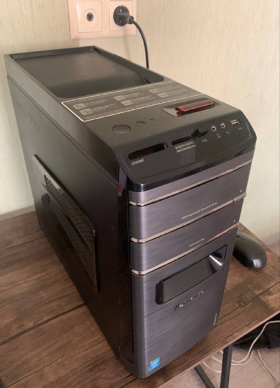 ПК Lenovo Ideacentre, монитор Dell