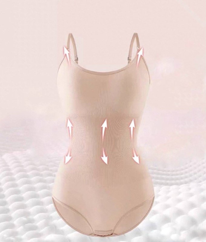 Боди-корректор женский бежевый размер S 2