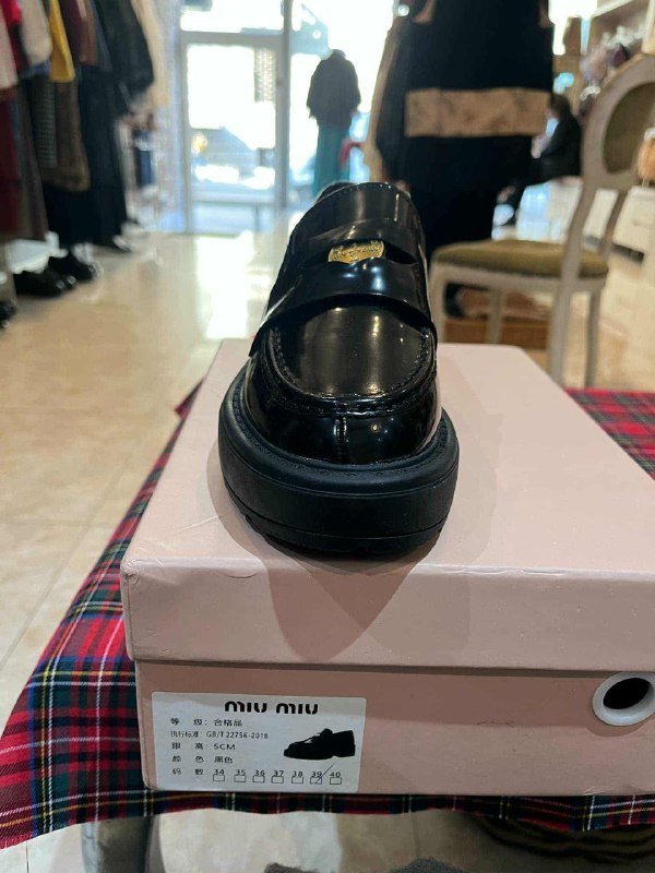Лоферы miu miu 38 размер новые 5