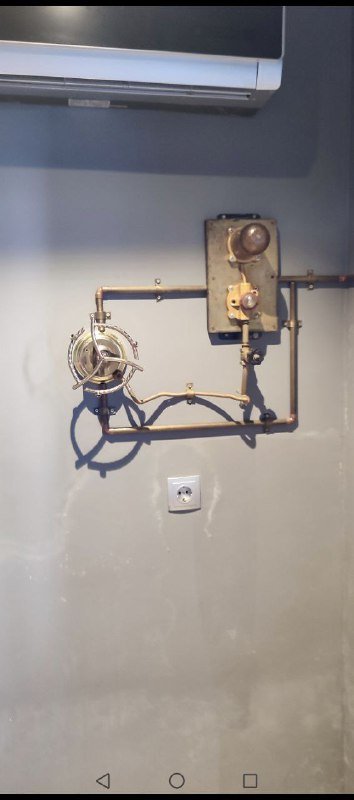 Декор в стиле Стим панк для бара или комнаты 4