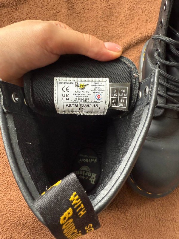 Мужские ботинки Dr.Martens 43 размер 3