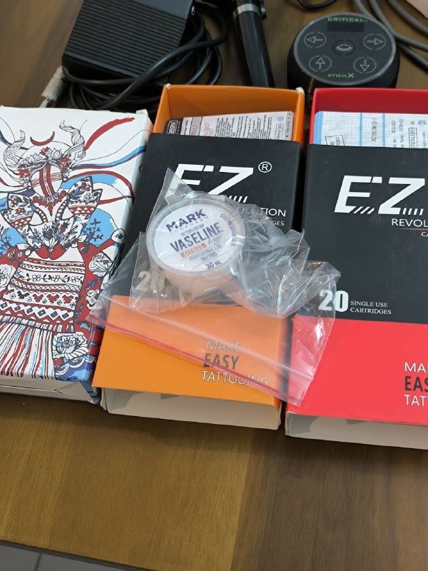 Тату оборудование полный набор для работы 2