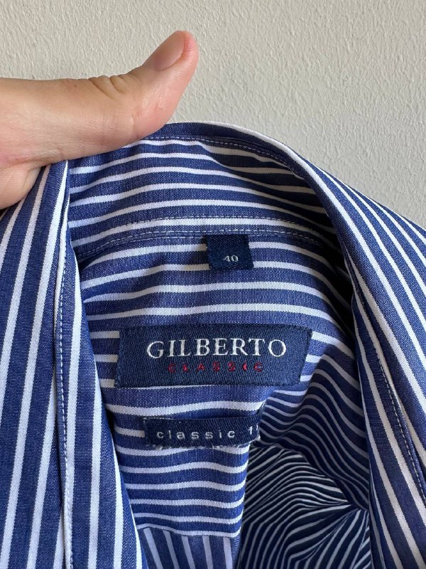 Рубашка Gilberto classic fit полоску размер 40 3