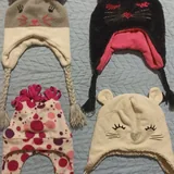 Вязаная кепка, шапки, варежки, перчатки, манижка, наушники 3