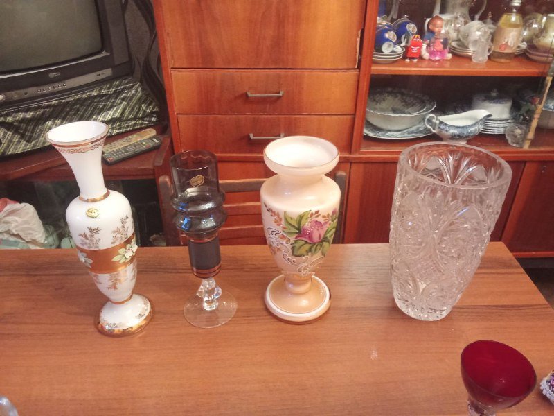 Вазы, наборы для виски, бокалов, чайный набор, мерные стаканы