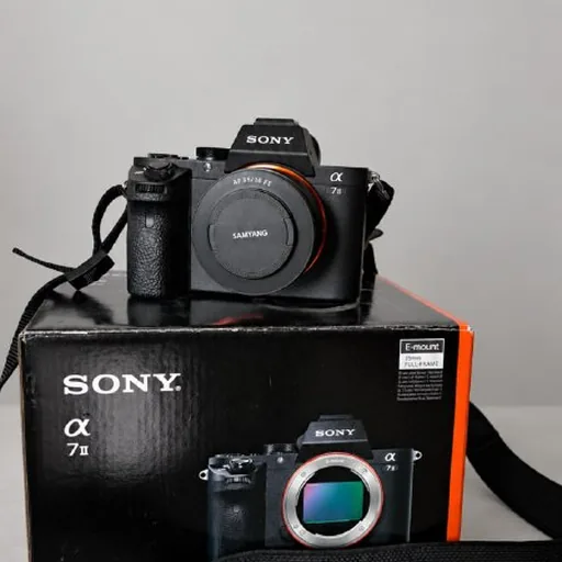 Камера Sony α7 II с объективом Samyang AF 35mm F2.8 FE