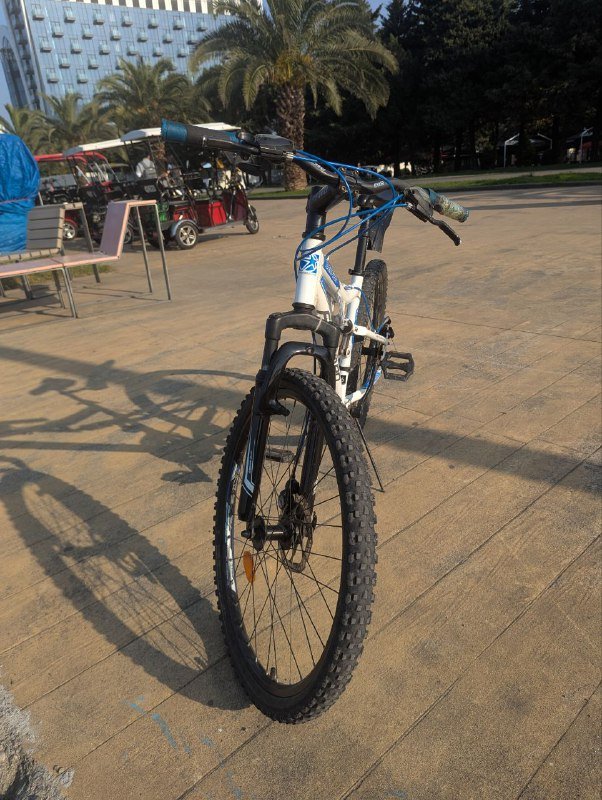 Велосипед двухподвес с комплектом насос и мультитул 2