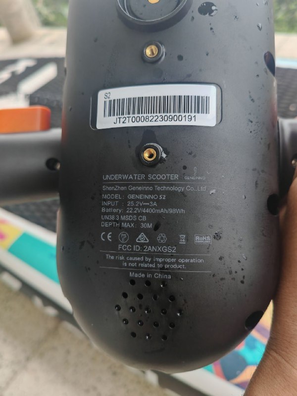 Подводный скутер geneinno s2 3