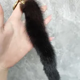 Брелок хвостик из норки 2