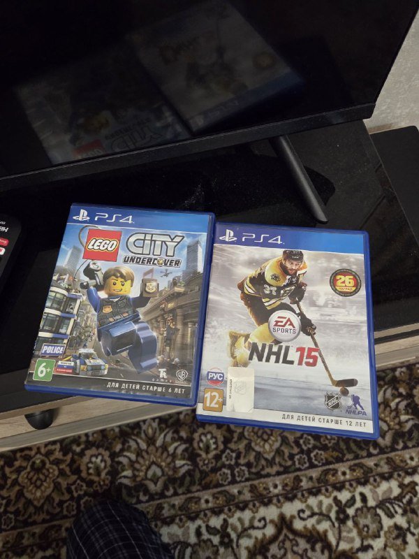 Lego City Undercover, NHL15 игры для PS4