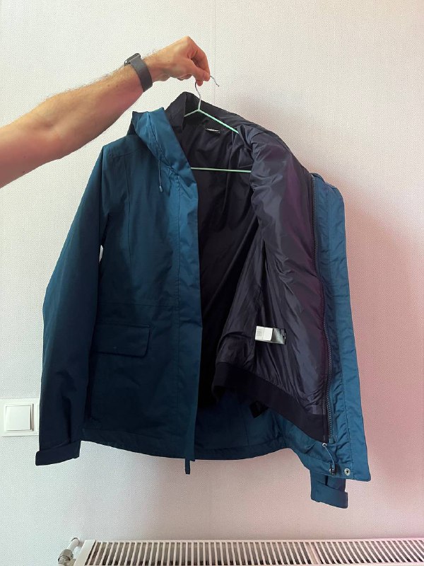 Двухслойная женская куртка NORTH FACE размер S 5