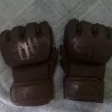 Перчатки Venum, перчатки Mike Tyson, щитки BOS 4