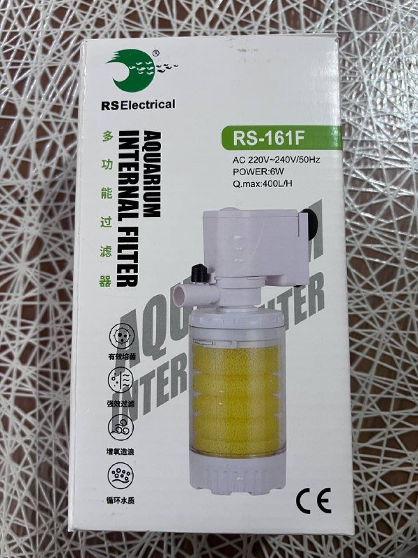 Компрессор для аквариума (фильтр+аэратор) новый