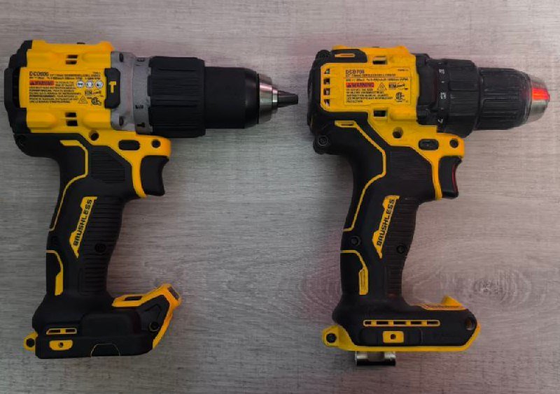 DeWalt DCD806 шуруповерт, DeWalt DCD708 шуруповерт 2