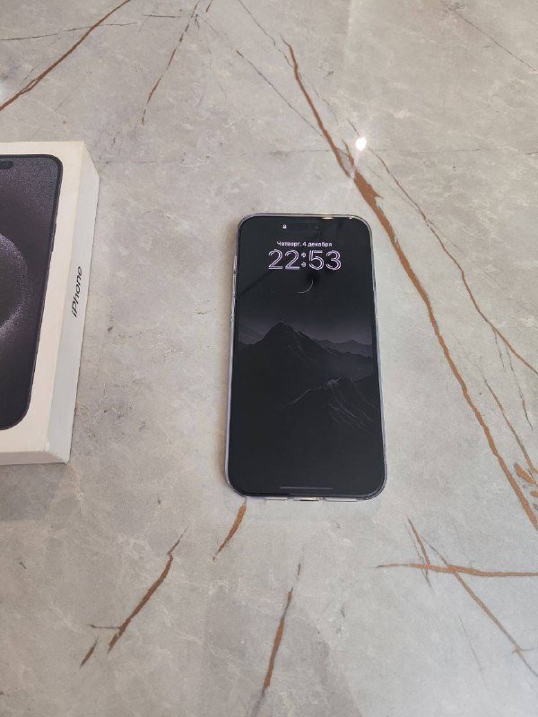 iPhone 15 pro max 256 Black Titanium