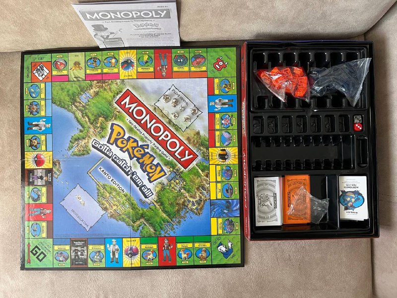 Monopoly Pokémon: Kanto Edition (ENG)
