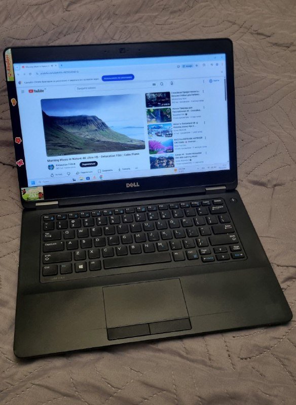 Ноутбук Dell 5470 i5-HQ 16 ГБ ОЗУ