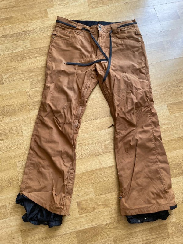 Сноубордические штаны XL (36) с дырками 2