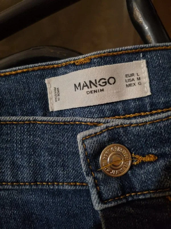 Джинсовая юбка Mango 4