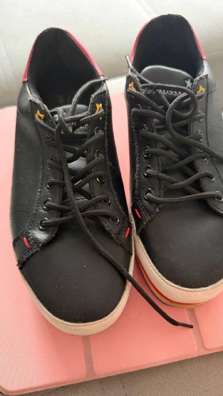 Женские туфли размер 36 черные 2