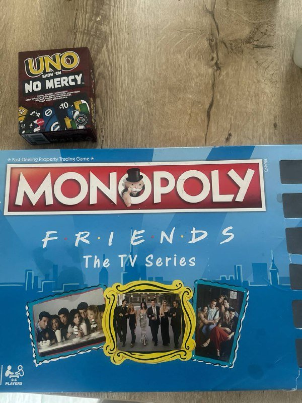 Монополия Friends, UNO No Mercy