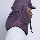 Фиолетовая шапка-капор Stone Island 2
