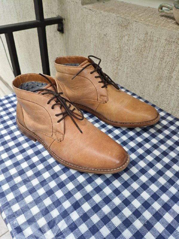 Мужские сапоги Skechers Mens Bregman Calsen Cognac