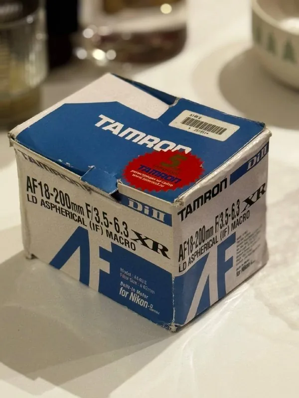 Tamron AF 18-200mm объектив для Nikon