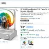 Портативный CD проигрыватель MYDASH 3