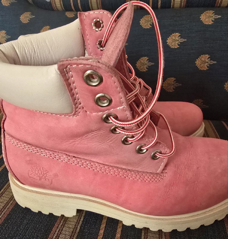 Ботинки Timberland розовые размер 40 5