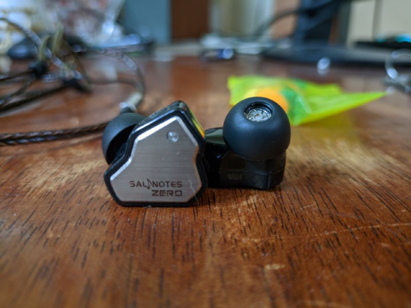 IEM Salnotes Zero наушники, полный комплект 2