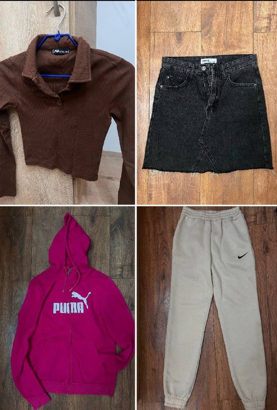 босоножки черные, туфли замшевые, туфли высокие, куртка зимняя, топ летний, платья, рубашки, юбка-шорты 5