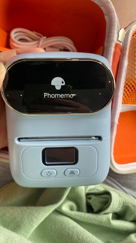 Мини-принтер phomemo m110 с лентами для печати