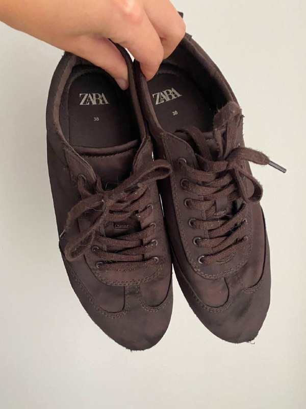 Сатиновые кеды Zara 38 размер 3