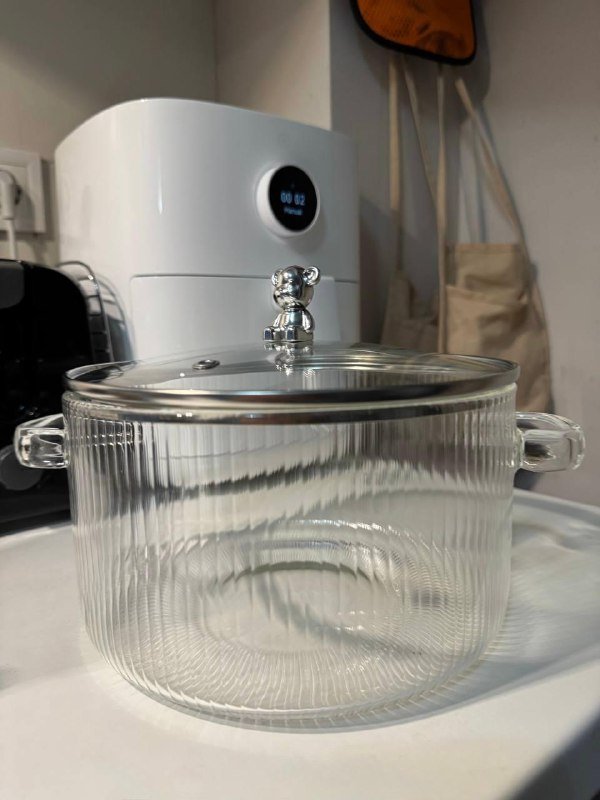 Стеклянная кастрюля 3.5L 2