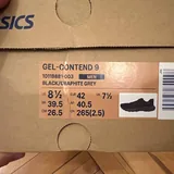 Asics Gel Contend 9, черные мужские кроссовки 4