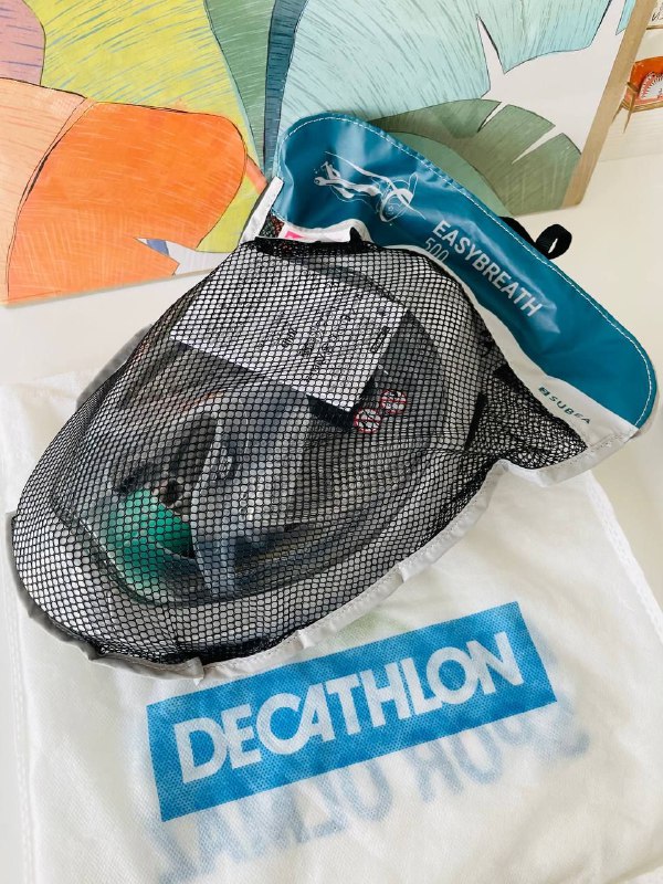 Маска для подводного плавания Decathlon Easybreath 500