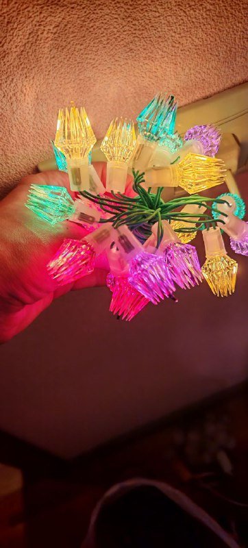 Гирлянды светодиодные и советские 5