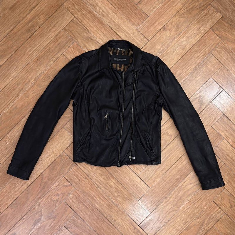 Кожаная куртка Dolce&Gabbana XS-S
