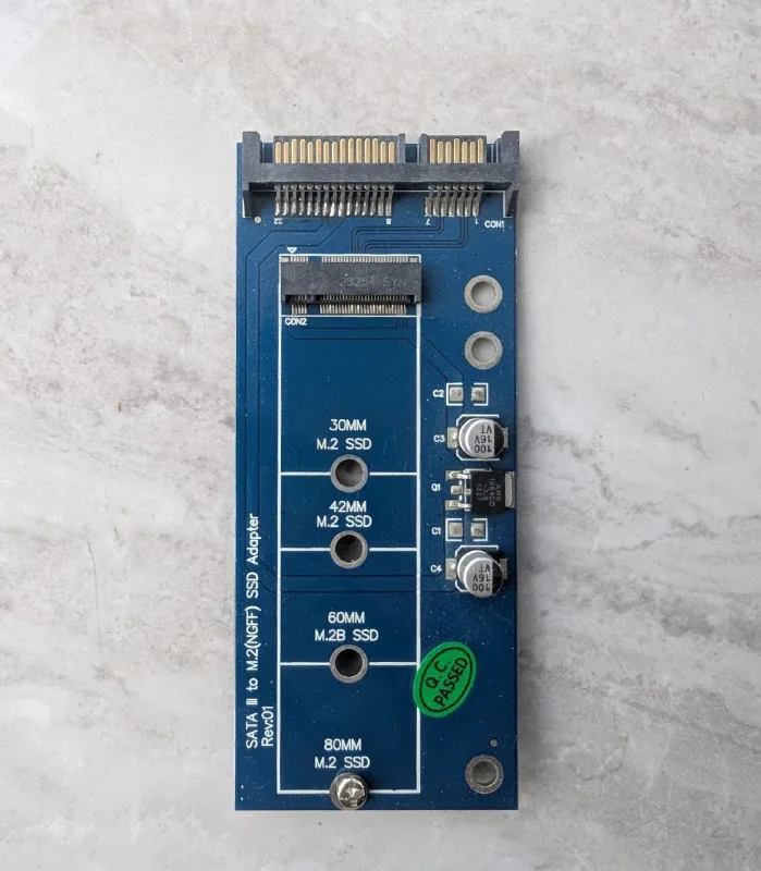Переходник M.2 SSD на SATA
