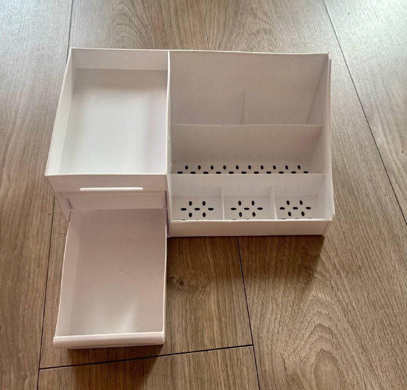 12-карманный белый матерчатый органайзер для хранения 7