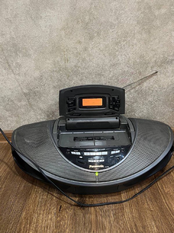 Магнитола Panasonic радио двойная кассета AUX 2