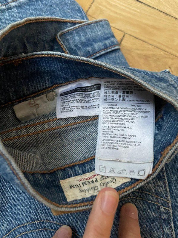 Джинсы Levi’s 501 модель W26 L28 2