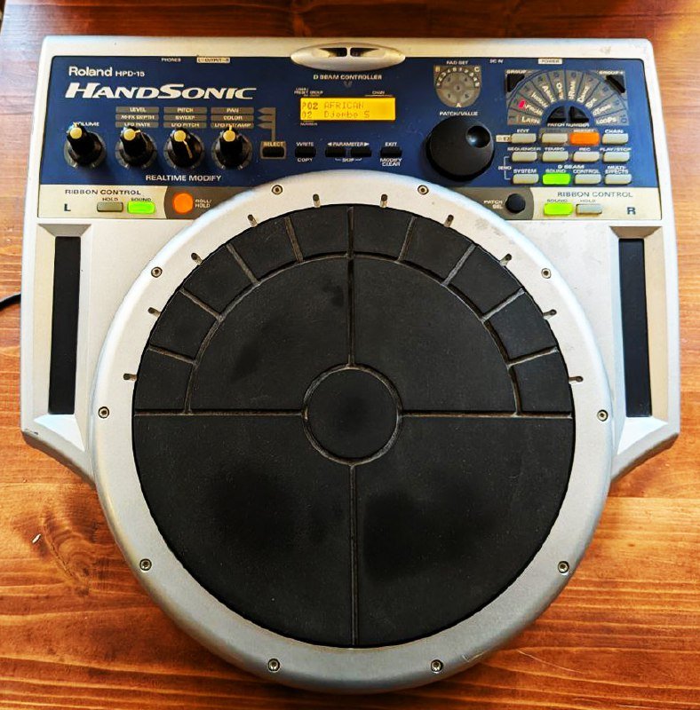 Электронная ударная установка Roland Hand Sonic HPD-15 6