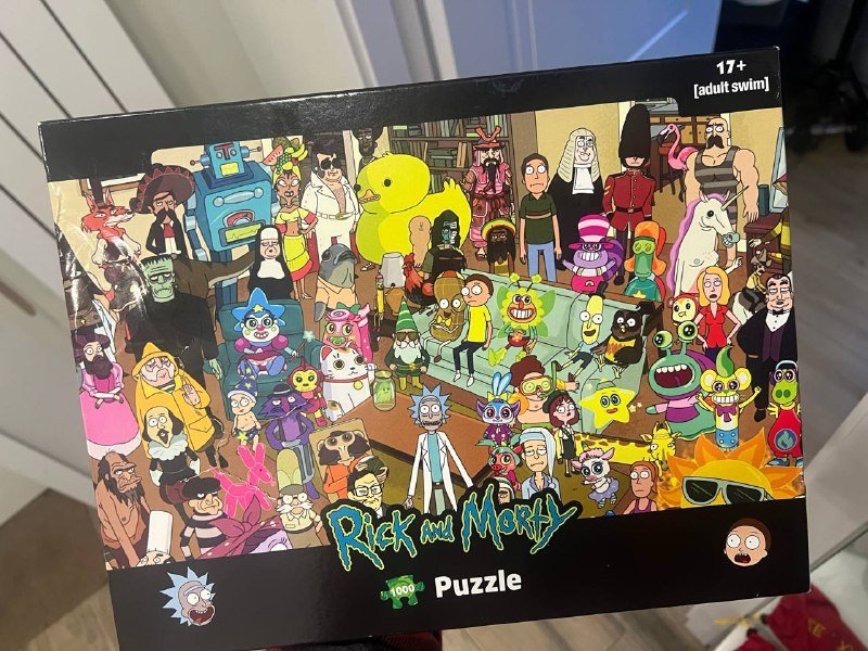 Пазл на 1000 деталей Рик и Морти